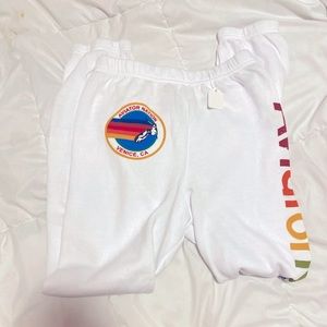 NWT Aviator Nation sweatpants kids 14